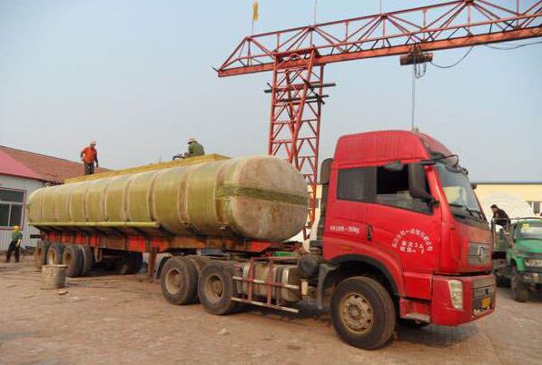 玻璃鋼運輸罐的固定系統以及在運輸方面有哪些要求 玻璃鋼運輸罐